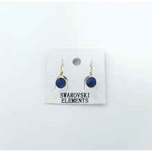 Load image into Gallery viewer, Swarovski Round Crystal Drop Earrings #E7159
