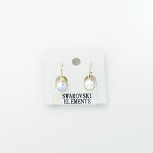 Load image into Gallery viewer, Swarovski Round Crystal Drop Earrings #E7159
