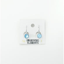 Load image into Gallery viewer, Swarovski Round Crystal Drop Earrings #E7159
