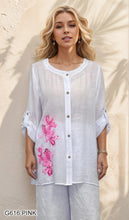 Load image into Gallery viewer, Boho Floral Button-Down Shirt #G616
