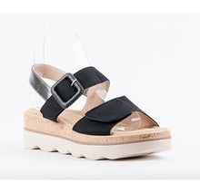 Load image into Gallery viewer, Platform Cork Wedge Sandals with Adjustable Buckle Straps #LHE-4
