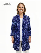 Load image into Gallery viewer, A highly artistic, print-heavy collection focused on lightweight layering pieces #A303
