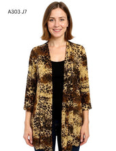 Load image into Gallery viewer, A highly artistic, print-heavy collection focused on lightweight layering pieces #A303
