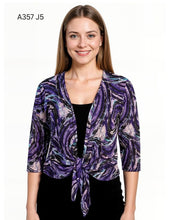Load image into Gallery viewer, Lightweight, semi-sheer mesh bolero-style wrap jackets #A357
