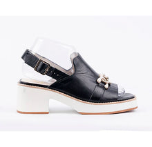 Load image into Gallery viewer, Statement Chain-Link Open-Toe Platform Sandals #VSC-11
