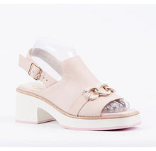 Load image into Gallery viewer, Statement Chain-Link Open-Toe Platform Sandals #VSC-11
