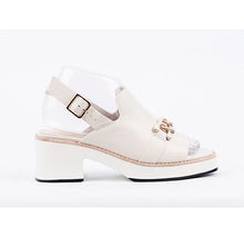 Load image into Gallery viewer, Statement Chain-Link Open-Toe Platform Sandals #VSC-11
