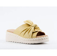 Load image into Gallery viewer, Stylish Bow Knot Platform Slides with Braided Sole #VSC-3
