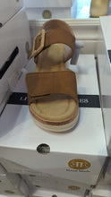 Load image into Gallery viewer, Platform Cork Wedge Sandals with Adjustable Buckle Straps #LHE-4
