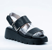 Load image into Gallery viewer, Round toe flat sandal, cushioned insole, TPR outsole #BZJ-12

