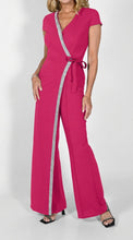 Load image into Gallery viewer, Elegant wrap-style jumpsuit (one-piece outfit) #232154
