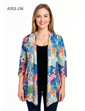 Load image into Gallery viewer, A highly artistic, print-heavy collection focused on lightweight layering pieces #A303
