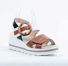 Load image into Gallery viewer, Round toe sandal, LEATHER INSOLE, PU outsole #ROI-1
