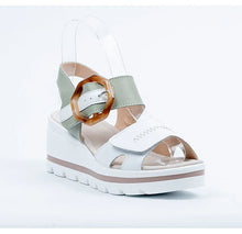 Load image into Gallery viewer, Round toe sandal, LEATHER INSOLE, PU outsole #ROI-1

