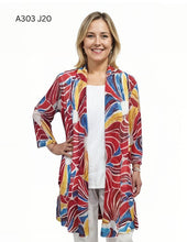 Load image into Gallery viewer, A highly artistic, print-heavy collection focused on lightweight layering pieces #A303
