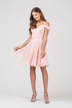Load image into Gallery viewer, Off Shoulder Chiffon Short
