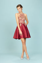 Load image into Gallery viewer, Paisley Halter Neck Aline
